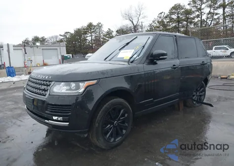 2017 Land Rover Range Rover 3.0L V6 Supercharged z USA, uszkodzony, nr VIN SALGR2FV2HA375826